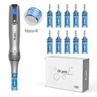 Newest Dr Pen M8S Wireless Dermapen with 10 Pcs Need-leCartridges Profesional Microne-edling Pen MTS