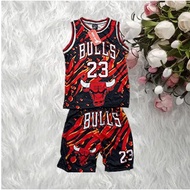New design Kids Terno Basketball Jersey Shorts Terno Set | Full Sublimation Print | S to L Sizes