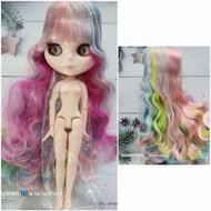 Blythe Doll Rainbow Hair Changeable Eyes 4 Colors Height 30 Cm.