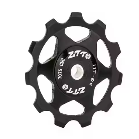 Desviador trasero para bicicleta de montaña, polea de rodamiento de acero AL7075 CNC, 4mm, 5mm, 6mm,