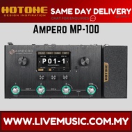 Hotone Limited Edition MP-100 Ampero Multi Effects Pedal - Black / Pink / Silver ( MP100 / MP 100 )