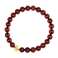 【正佳珠寶】琥珀血珀 頂級高淨體 血珀金珀 7mm 琥珀血珀手珠