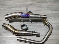 の AUN Muffler Conical 51Mm Para Sa TMX 125,155 Rusi,Euro