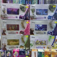 全新日版正貨 Canvas畫布框立體砌圖 120塊 Disney Tinkerbell Pooh Mickey Belle Rapunzel 三眼仔 Cinderella 小熊維尼 長髮公主 灰姑娘 