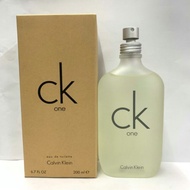 100% AUTHENTIC ORIGINAL TESTER👉 CK One EDT (200ml)