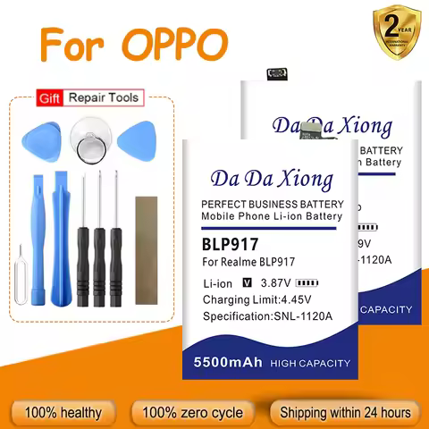 BLP849 BLP789 BLP893 Battery For OPPO Realme Oneplus Reno Find GT 4 4SE X5 5K R5 R5S 6 K9 7 8S 8T 10