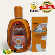RDL SET BABYFACE ASTRINGENT SOLUTION (30mL, 60mL) & RDL FACIAL CLEANSER KOJIC+GLUTA (75mL, 150mL)