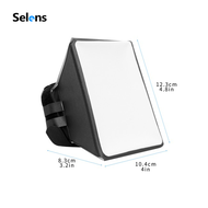 Selens Video Studio Collapsible Mini Diffuser Softbox For Mini LED Lamp