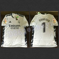 Jersey KIPER Real Madrid 2020 2021 OFFICIAL Cetak nama Font La
