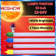 GBS Truck Lori LED Lampu Tomyam Viral 24 inch 12V 24V Kereta Lampu Tube T8 Car Lorry Bus Aksesori Lo