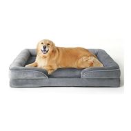 Dog Sofa Bed - Washable Orthopedic Dog Beds and Couch with Removable Waterproof Human Dog Bed for Ad