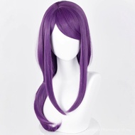 Tokyo Ghoul (Tokyo Ghoul) - Wig Cosplay Jindai Reisei dengan Kulit Kepala Tiruan, Warna Ungu Khas, P