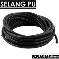 HITAM Black Pu Hose Size 12x8mm - 12mm Pu Hose