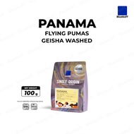 Bluekoff เมล็ดกาแฟ อราบิก้า 100% Panama Flying Pumas Geisha Washed ขนาด 100 กรัม