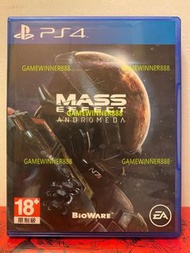 《今日快閃價》（中古二手）PS4遊戲 質量效應 仙女座 Mass Effect Andromeda 港版英文版