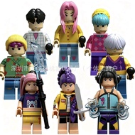 4.22-New Product KPop Demon Hunters KPop Demon Hunters Building Blocks Lumi Assembled Model Doll