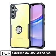 Armor Case Shockproof Transparent Samsung A25 4G / A25 5G / A15 4G / A15 5G 2023 | + Holder Ring / S