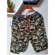 BIG SIZE ARMY SHORT PANTS MEN'S/ PANTS SHORTS CHINOS PANTS ARMY PANTS COLORED PANTS TOMPOL PANTS