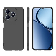 For Realme C63 4G Case C 63 TPU Soft Black Slim Matte Silicone Case for Realme C63 Back Cover Realme