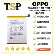 OPPO BATTERY ( BLP-877 ) REALME 8I / C30 / C31 / C33 / C35 / NARZO 5 100% ORIGINAL BATTERY