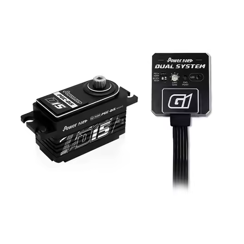Power HD G1 gyroscope and D15 short body servo suitable for 1/10 RC drift vehicle 3RACING D5 D5S D5M