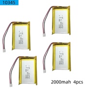2026/ /103450 Polymer Battery 2000mah 3.7V Bluetooth Speaker LED Lamp Beauty Instrument Thermal Shoe