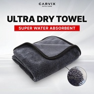 CARVIX | Ultra Water Absorbent Towel 600GSM Twisted Loop Car Wash Microfiber Drying Cloth KainKereta