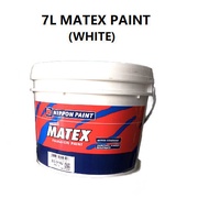 [1pcs] 7L Nippon Paint 9102 MATEX Paint [White]