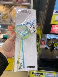 思樂冰史努比snoopy造型吸管組兩入開心淘氣款款