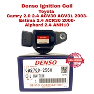 Denso Ignition Coil 099700-2560 Toyota Camry 2.0 2.4 ACV30 2003-
Estima 2.4 ACR30 2000-
Alphard 2.4 