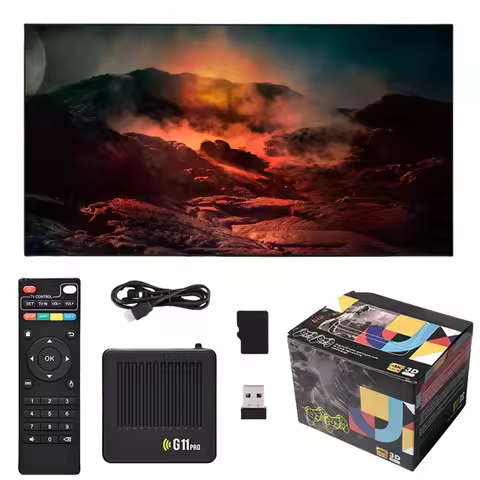 Retro Game Box with Wireless Dual Controllers Emulator Console Plug and Play 4K HDMI-Compatible Outp