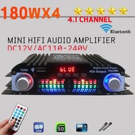 ปรีแอมป์บลูทูธ BT-998 เครื่องขยายเสียง แอมป์จิ๋ว DC12V สเตอริโอHIFI ไร้สายบลูทู ธ วิทยุ FM amplifier Audio Home แอมป์ขยายเสียง ครื่องขยายเสียงบลูทู ดิจิตอลเครื่องเสียงรถยนต์ Bass Power Bluetooth FM USB SD วิทยุสำหรับลำโพงซับวูฟเฟอร์ กันเสียงรบกวนได้ดี