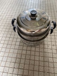 28cm steam stock pot 電磁爐可用蒸籠蒸鍋雙耳湯煲（上水交收） Trade at sheung shui