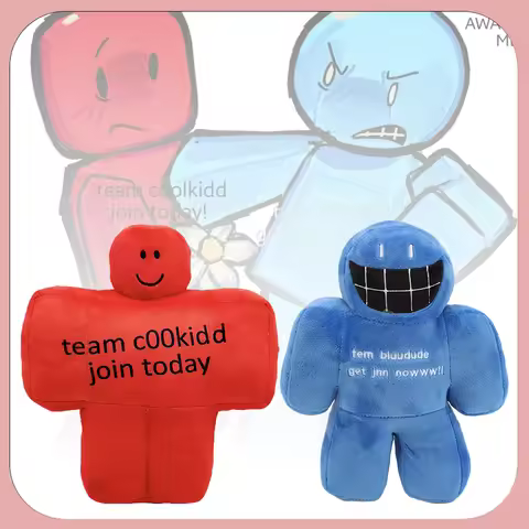 24cm Chance Forsaken Plush Toys Robot Forsaken c00kidd Plush Toys Game Peripheral Bluudude Dolls Fan