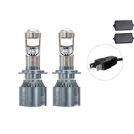 A80 2PCS Car H4 H7 H11 9005 9006 Canbus Car Headlight Mini LED Projector 6000K LENS Mini Lamp Auto M