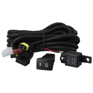 July new❤️H11 Fog Light Wiring Harness Sockets Wire LED Indicators Switch For Toyota