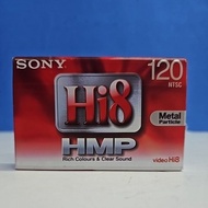 SONY VIDEO Hi8 P6-120 HMP METAL Particle Video CassetteSONY VIDEO Hi8 P6-120 HMP METAL Particle Vide