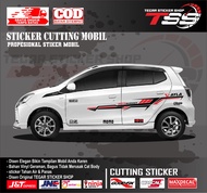sticker mobil alya sticker mobil daihatsu ayla sticker mobil keren sticker motif variasi body mobil
