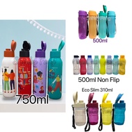 Tupperware combo Eco Bottle 500ml / Eco Flip 750ml / Eco Slim 310ml / 500ml straw Tupperware water b