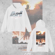 เสื้อฮู้ด 2025 AOT X ARI KEY VISUAL SS 1 เสื้อกระโปรงลายพิมพ์เสื้อผ้าฝ้ายผลิตจากผ้าคอตตอนบนดูดี Men 