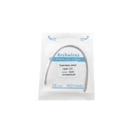 10pcs/pack Dental Orthodontic Round Wire Oval Form Stainless Steel Braces Wire 012 014 016 018 Upper