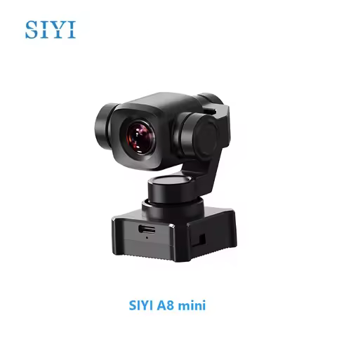 SIYI A8 mini 4K 8MP Ultra HD 6X Digital Zoom Gimbal Camera with 1/1.7" Sony Sensor 95g Lightweight 5