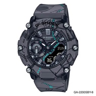 นาฬิกาข้อมือ Casio G-SHOCK Limited FUTUR X Skeleton grey GA-2100 series | GA-2100FT-8 GA-2200SBY-8