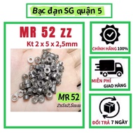 Set of 10 Mr52 bearings core 2x5x2.5mm