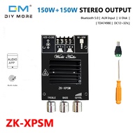 diymore ZK-XPSM 150WX2และเบสบลูทูธเครื่องขยายเสียงโมดูล Dual Channel TDA7498E
