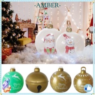 AMBER Inflatable Balloons, 60cm Decoration Christmas Ball, Giant Giant DIY without Light Venue Layou