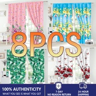 8PCS Curtain Sale For Window Kurtina Sa Bintana Kurtina For Window Or Door Kurtina Sa Pinto Mahaba