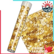 Edible Gold Sugar Spray - Edible Glitter Gold Star Sprinkles, Cute Shiny Glitter for Ideal Cake Deco