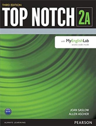 Top Notch 2 Student Book Split A with MyEnglishLab (新品)