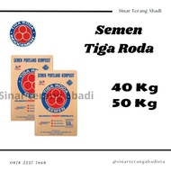 Semen Tiga Roda Indocement Grosir 50 kg Per Zak T_y